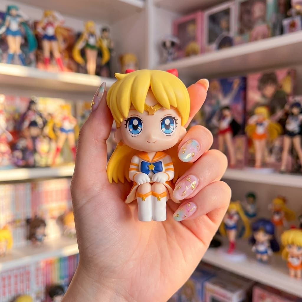 Figura Chibi - Sailor Venus (Sailor Moon) | PVC | 7 cm - Vista 2