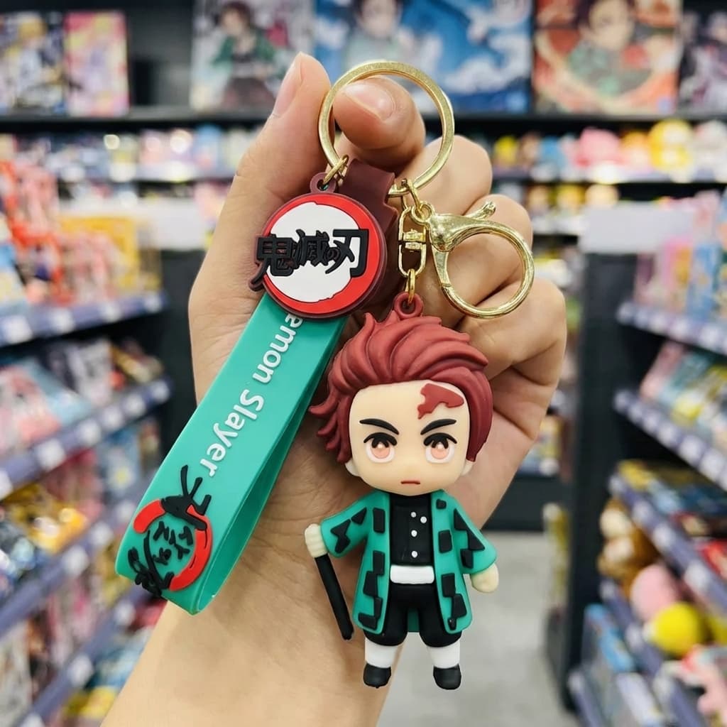 Llavero ChibiCharms - Tanjiro (Kimetsu no Yaiba) | PVC | 9 cm - Vista 2