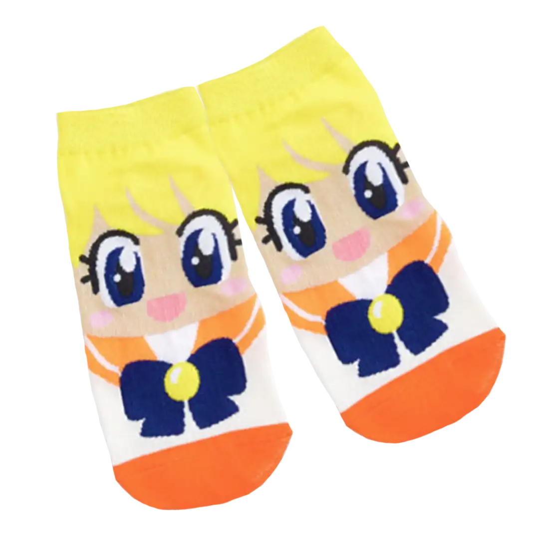 Calcetines - Sailor Venus (Sailor Moon) | Talla única | 1 par