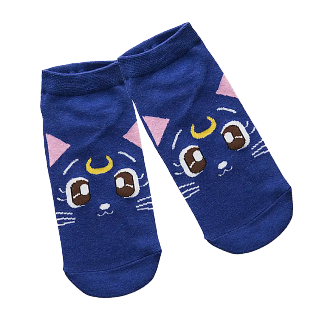 Calcetines - Luna (Sailor Moon) | Talla única | 1 par