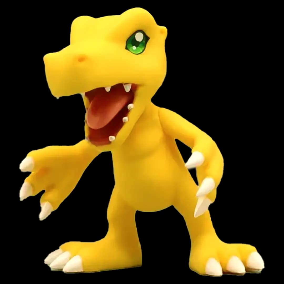 Figura Agumon (Digimon) | PVC | 7 cm