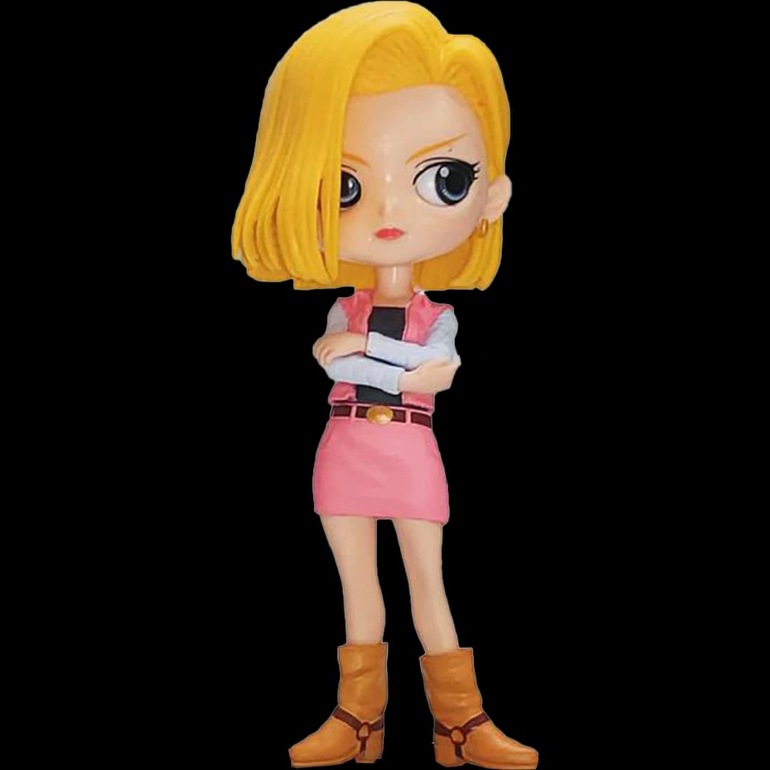 Figura Q Charm - Androide 18 (Dragon Ball Z) | PVC | 15 cm