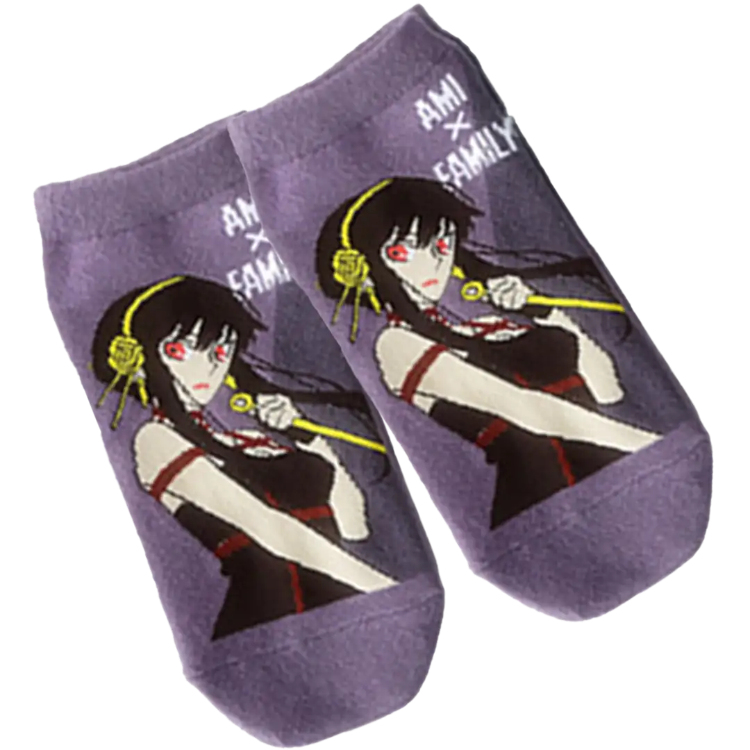 Calcetines - Yor Forger (Spy x Family) | Talla única | 1 par