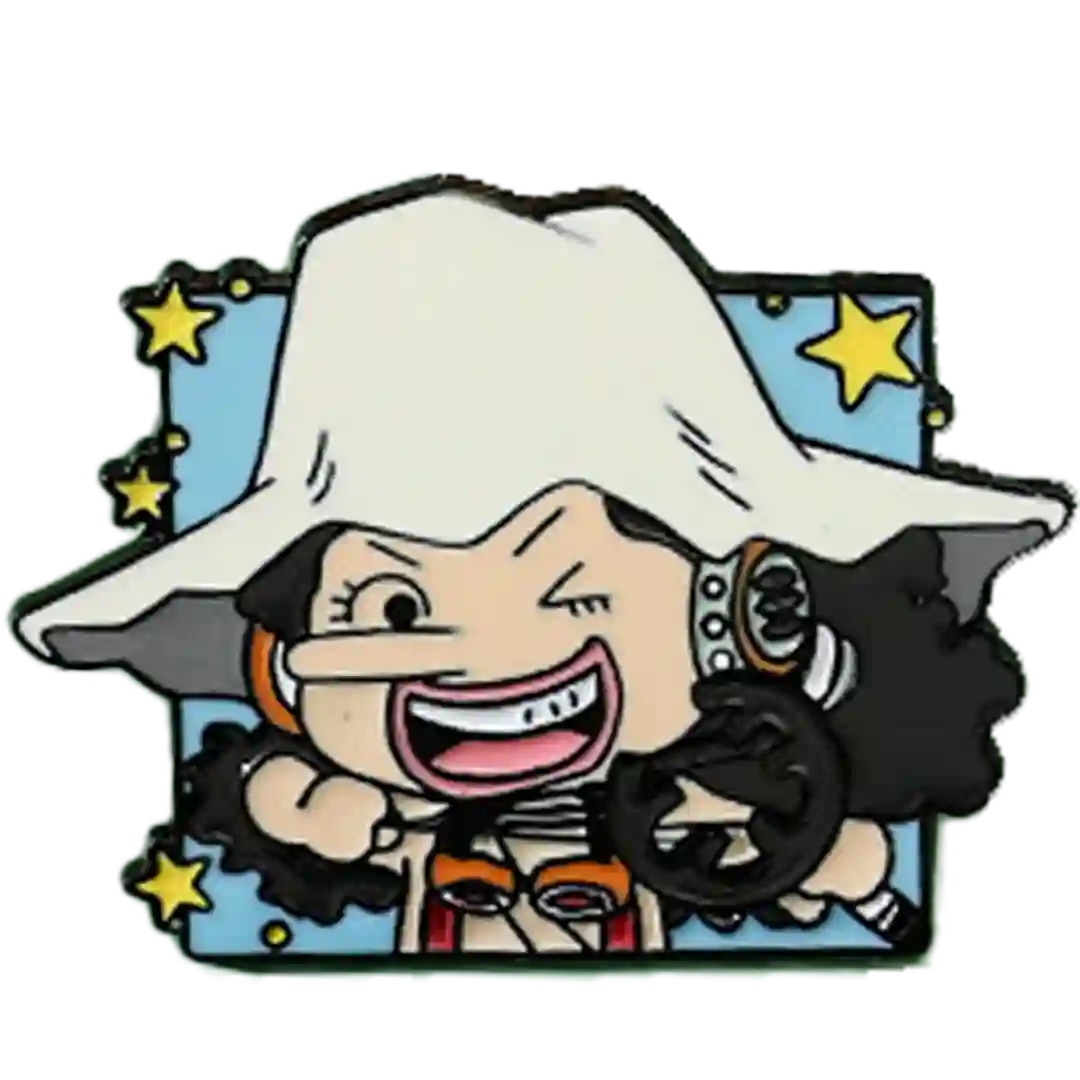 Pin - Usopp (One Piece) | Metal Esmaltado | 3 cm