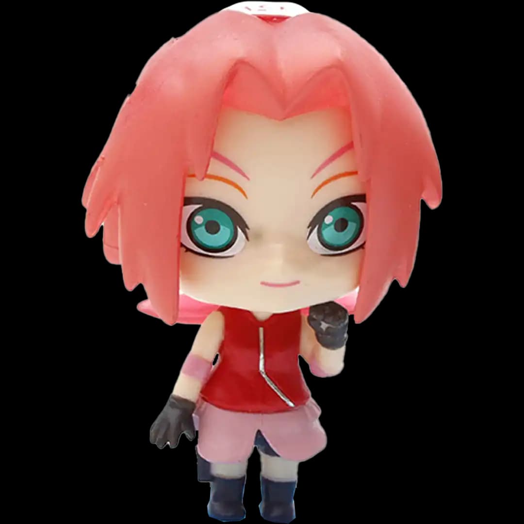 Figura Chibi - Sakura (Naruto) | PVC | 7 cm