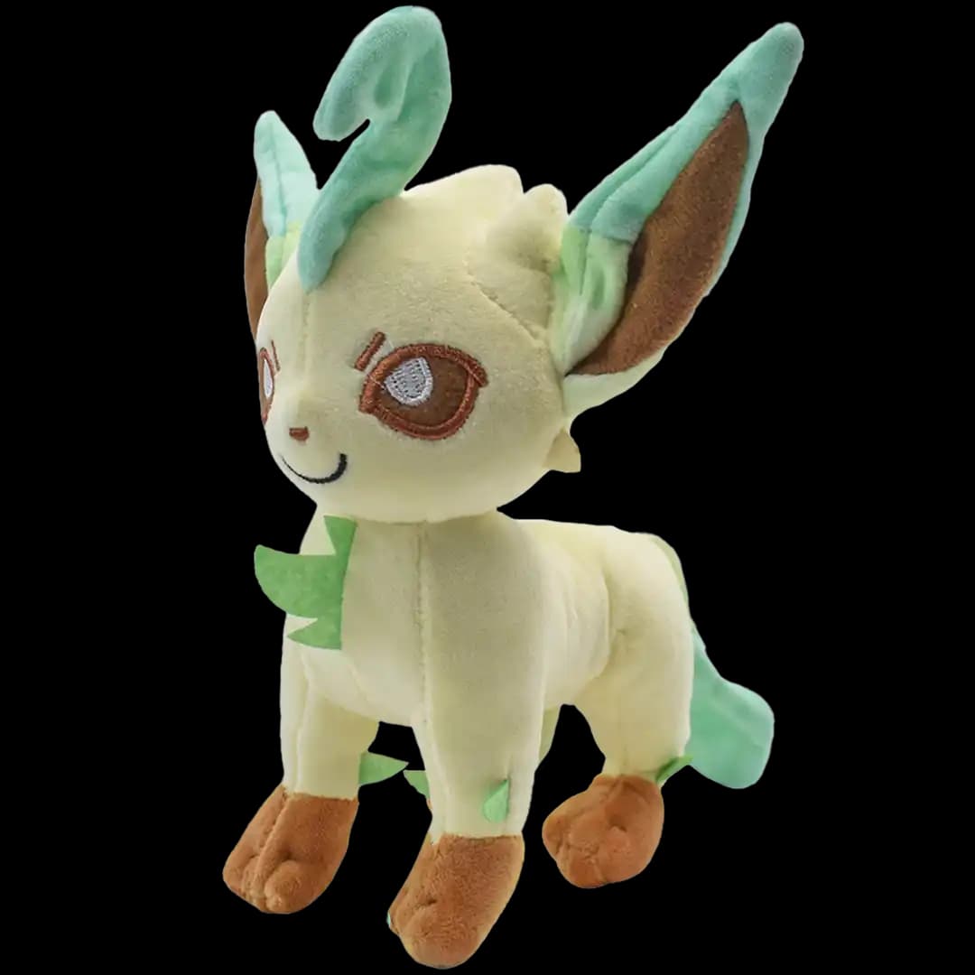 Peluche Leafeon (Pokémon) | Felpa Suave | 17 cm