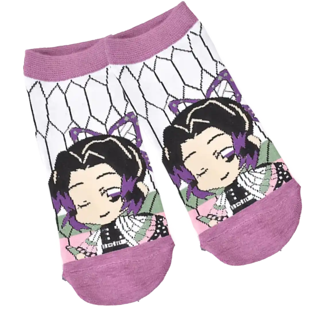 Calcetines - Shinobu Kocho (Kimetsu no Yaiba) | Talla única | 1 par