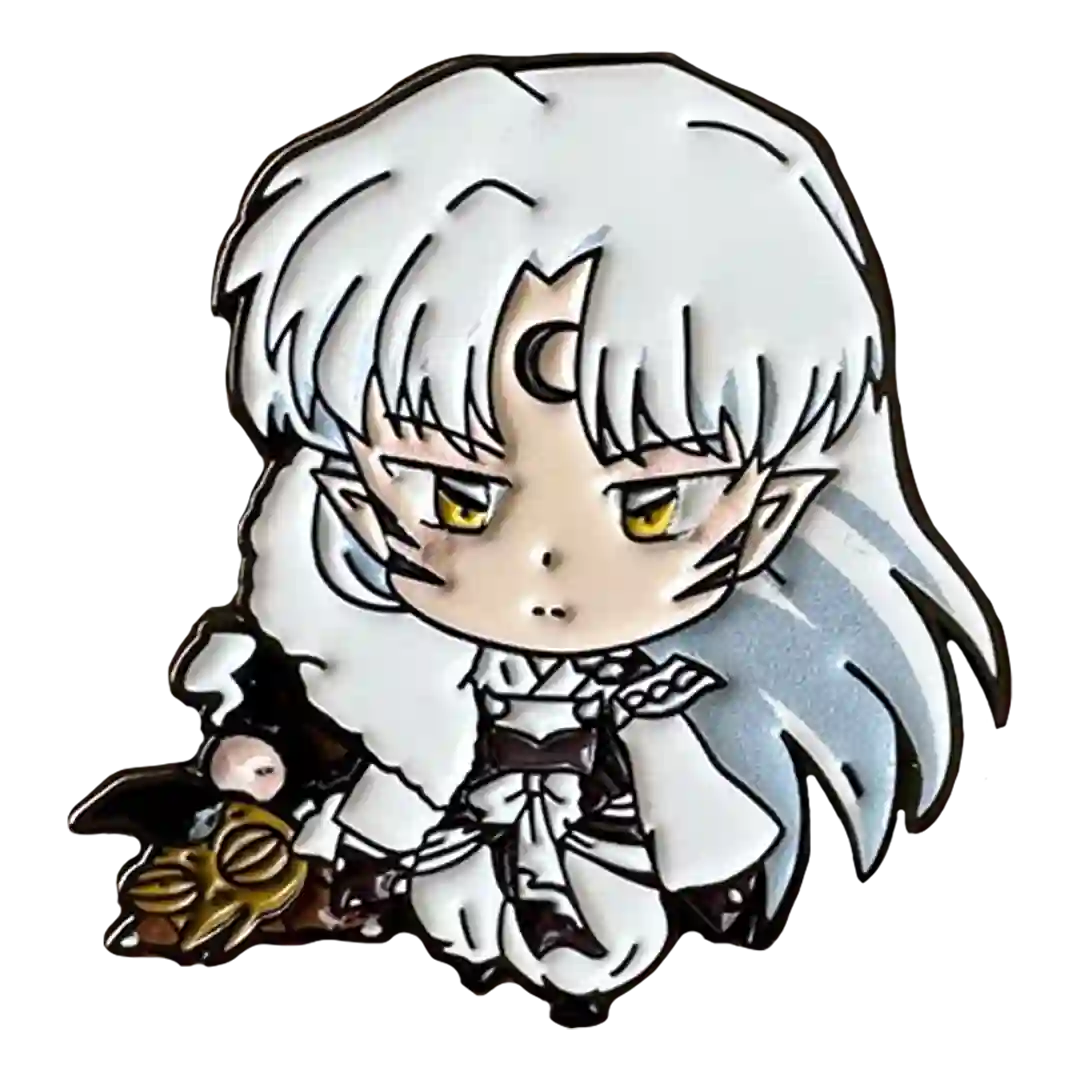 Pin - Sesshomaru (Inuyasha) | Metal Esmaltado | 3 x 2.7 cm