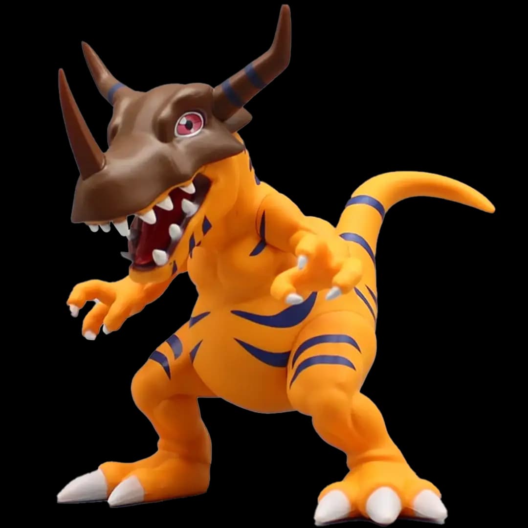 Figura Greymon (Digimon) | PVC | 12 cm