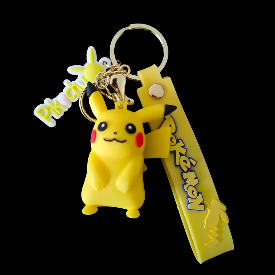 Llavero ChibiCharms - Pikachu (Pokémon) | PVC | 5 cm