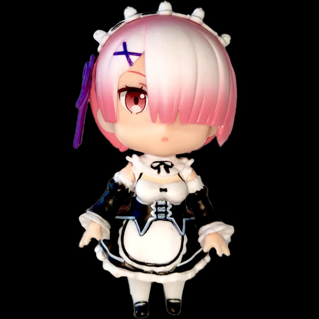 Figura Ram Chibi (Re:Zero) | PVC | 9 cm