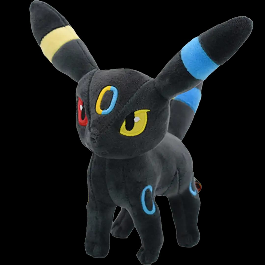Peluche Umbreon Semi Shiny (Pokémon) | Felpa Suave | 17 cm
