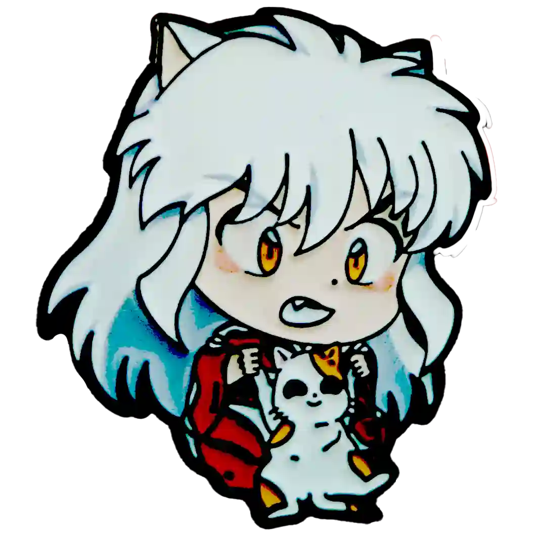 Pin (Inuyasha) | Metal Esmaltado | 3 x 2.5 cm