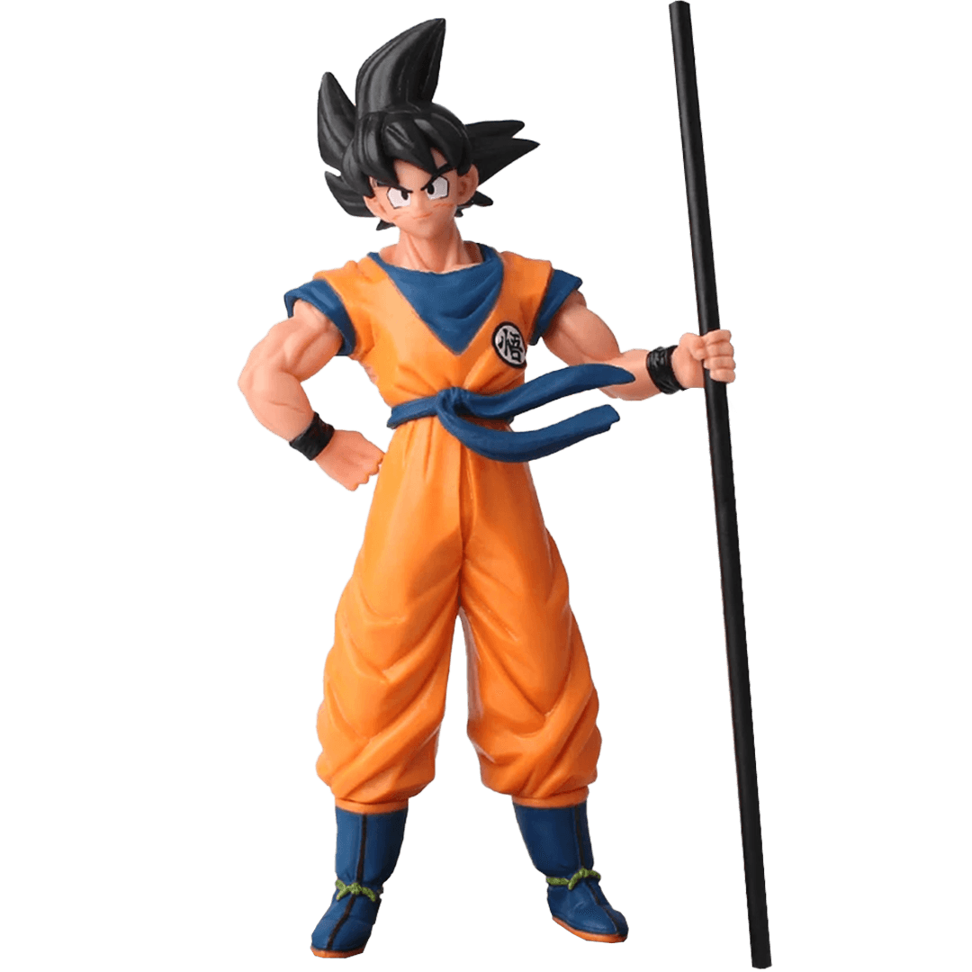 Figura Goku con Báculo Sagrado (Dragon Ball) | PVC | 22 cm